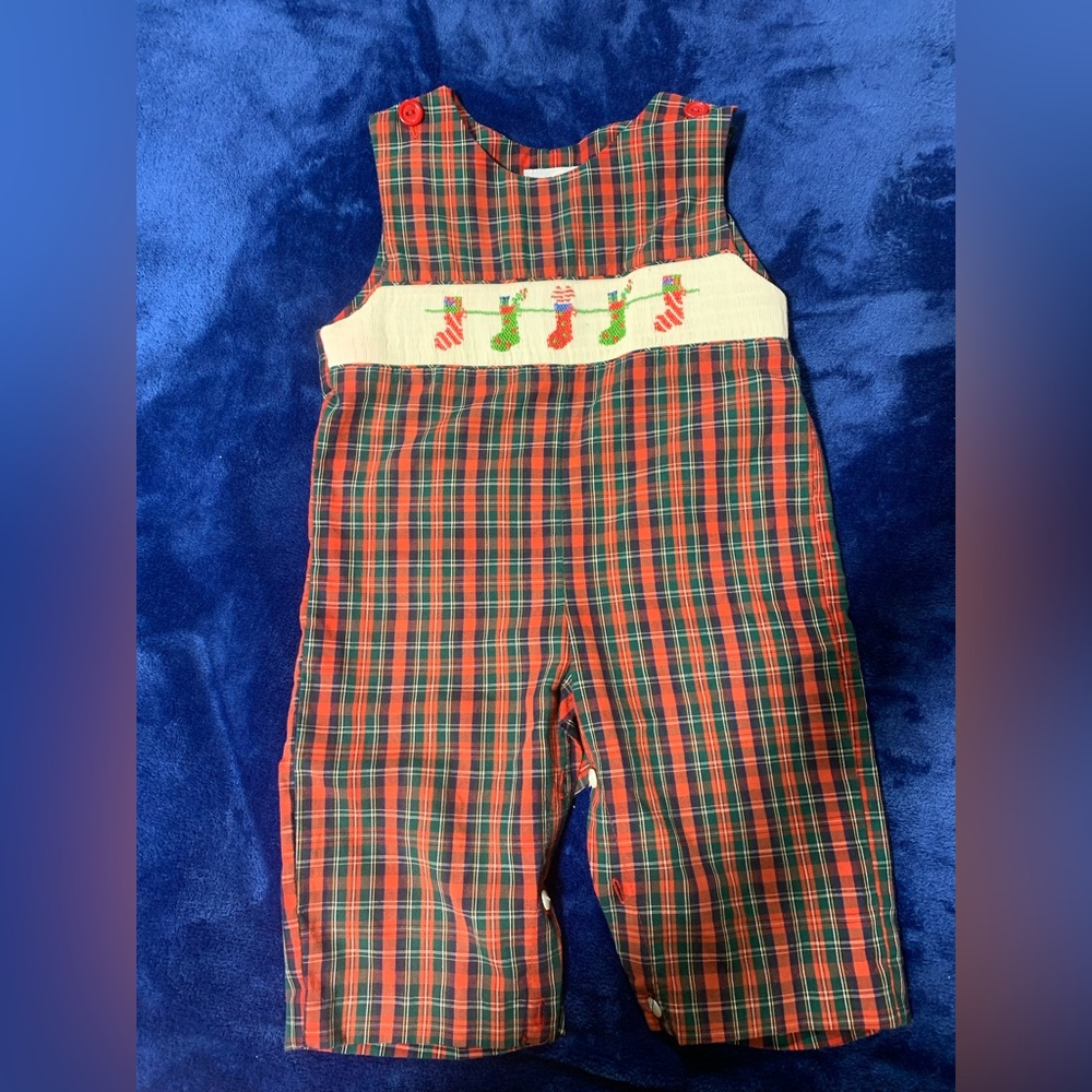 Christmas Plaid Longall 12 months